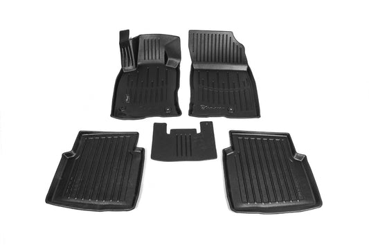 Stingray 3D Rubber Floor Mats (5 pcs, Polyurethane) for Ford Kuga/Escape 2019- - image 1