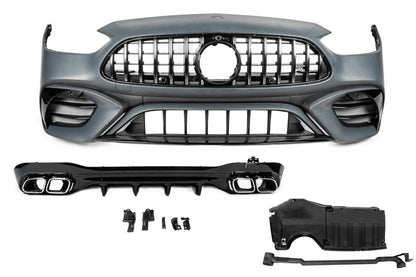 Body Kit Set (C63 AMG) for Mercedes C-class W206 2022- - image 4