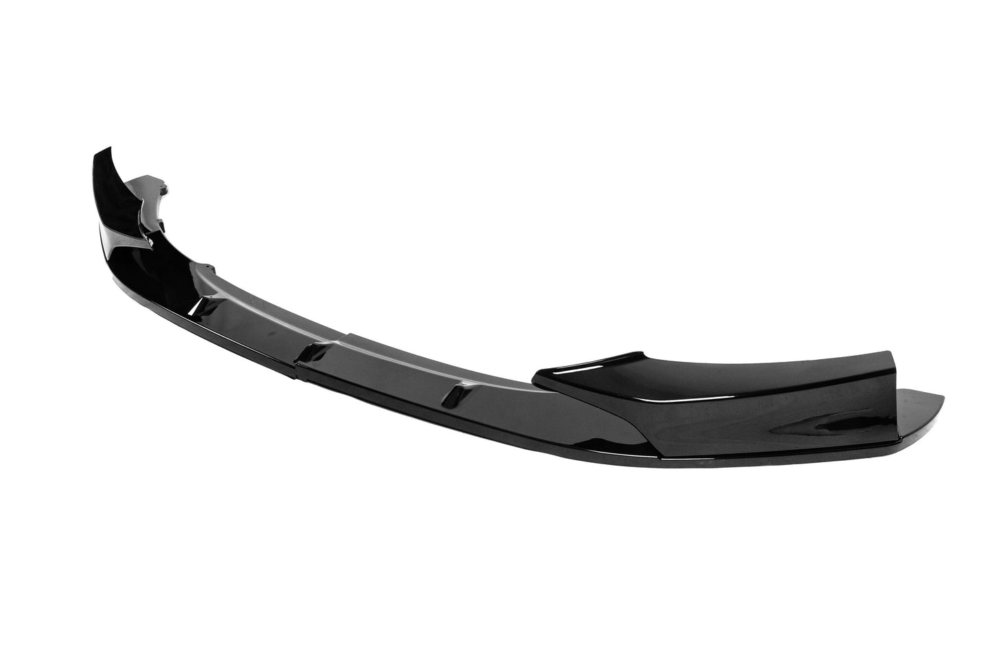 Front Lip DPT V-1 (For M Performance, Gloss Black, 2 pcs) for BMW 1 Series F20/F21 2011-2019 - image 6