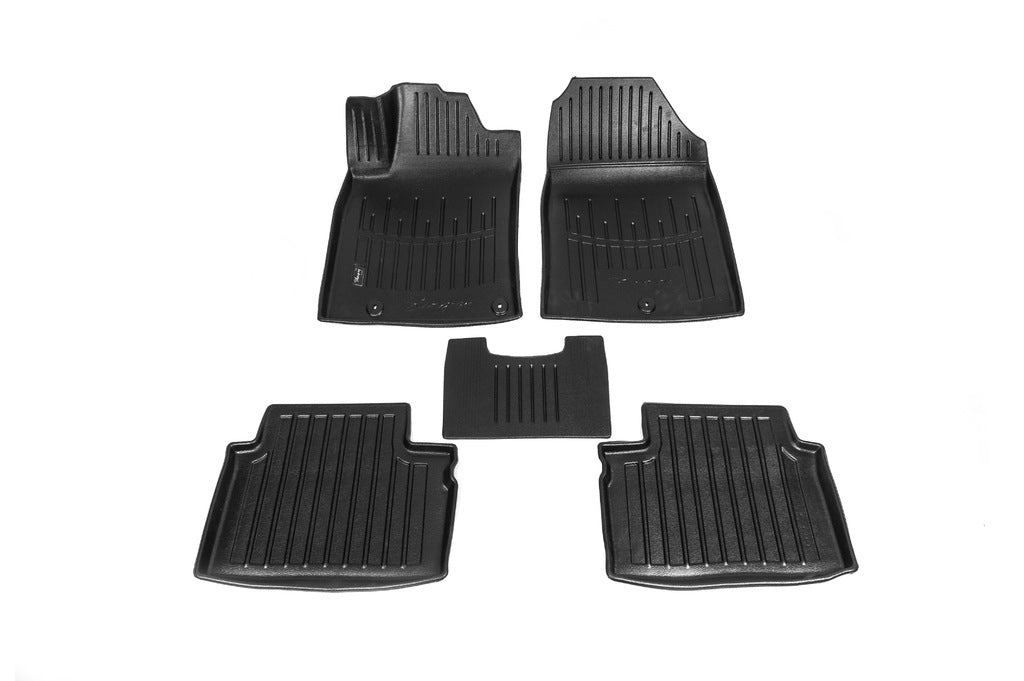 Stingray 3D Rubber Floor Mats (5 pcs, Polyurethane) for Hyundai I-30 2017- - image 1