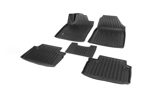 Stingray 3D rugs (5 pcs, polyurethane) for Kia Ceed 2018↗︎ - Reelken Auto