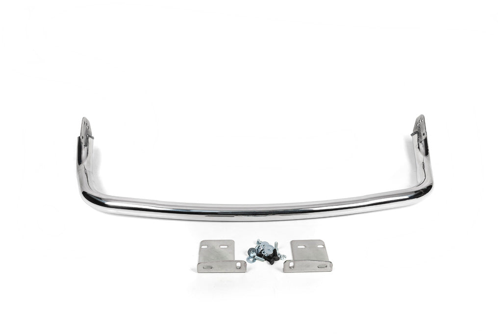 Rear Guard AK005 (2 pcs, stainless steel) for Hyundai Santa Fe 2 2006-2012 - image 1