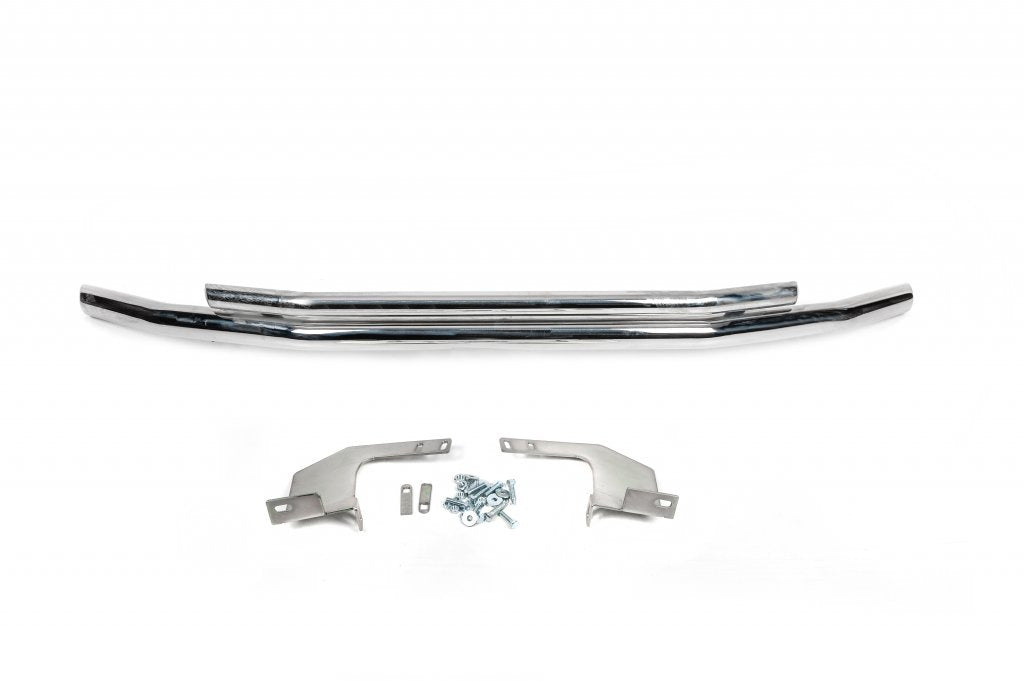 Lower Double Tube Front Bar 60/48mm Stainless Steel for Volkswagen T5 2010-2015 - image 2