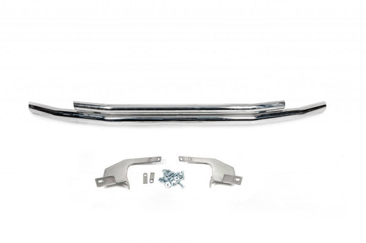 Lower Double Tube Front Bar 60/48mm Stainless Steel for Volkswagen T5 Multivan 2003-2010 - image 2