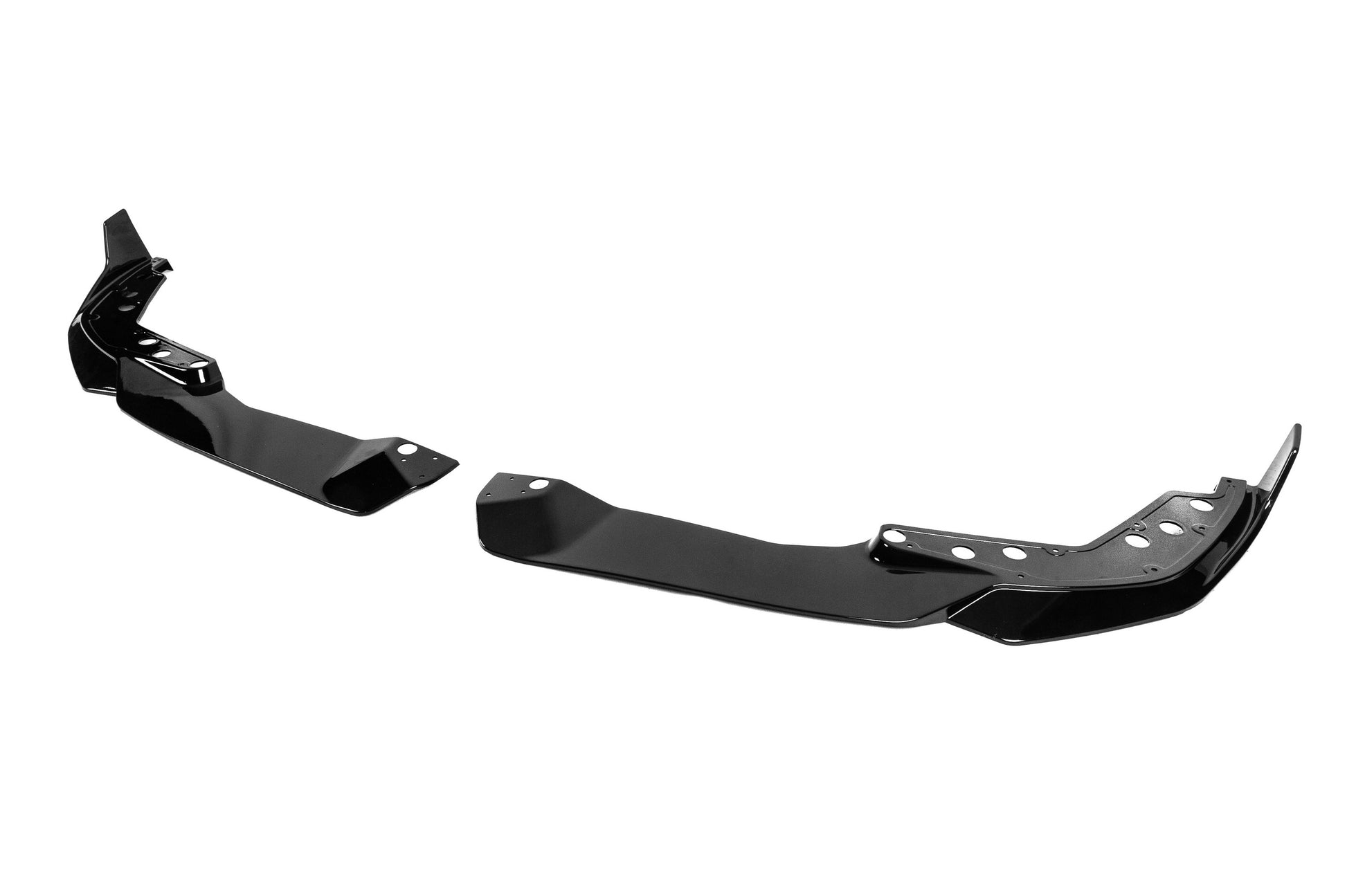 Front Lip Spoiler DPT V-2 (for 2022+, M Technic, Gloss Black) for BMW 3 Series G20/21 2018- - image 3