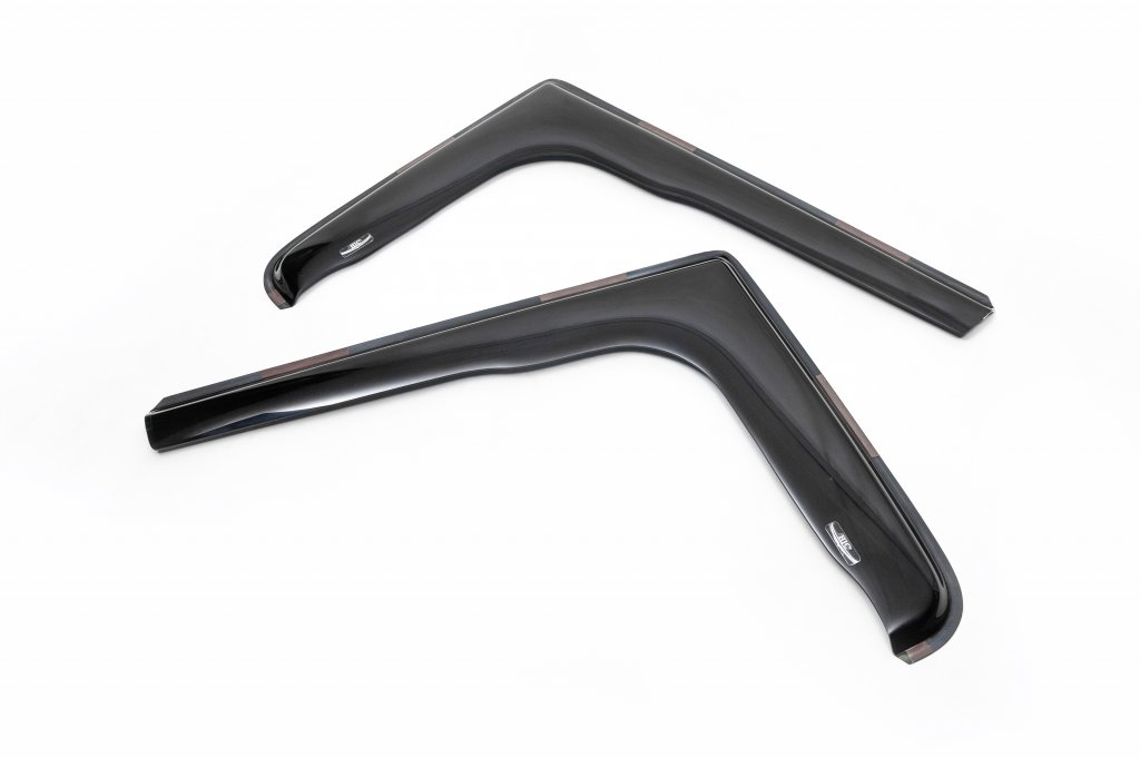 In-Channel Wind Deflectors 2000-2005 (2 pcs, HIC) for Ford Transit 2000-2014 - image 1