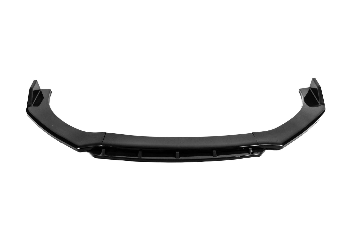 Universal Front Lip Spoiler DPT Black V-2 (ABS, Gloss Black) - image 1