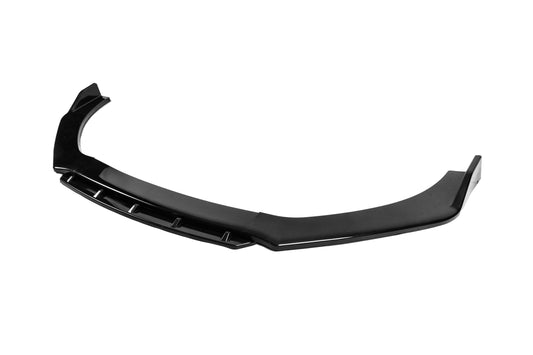 Universal Front Lip Spoiler DPT Black V-2 (ABS, Gloss Black) - image 2