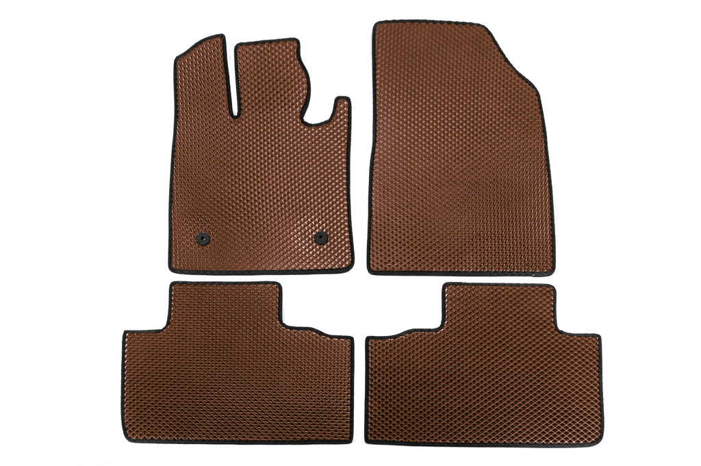 EVA Floor Mats (for BYD Song Plus EV, Brown) for BYD Song 2023- - image 1