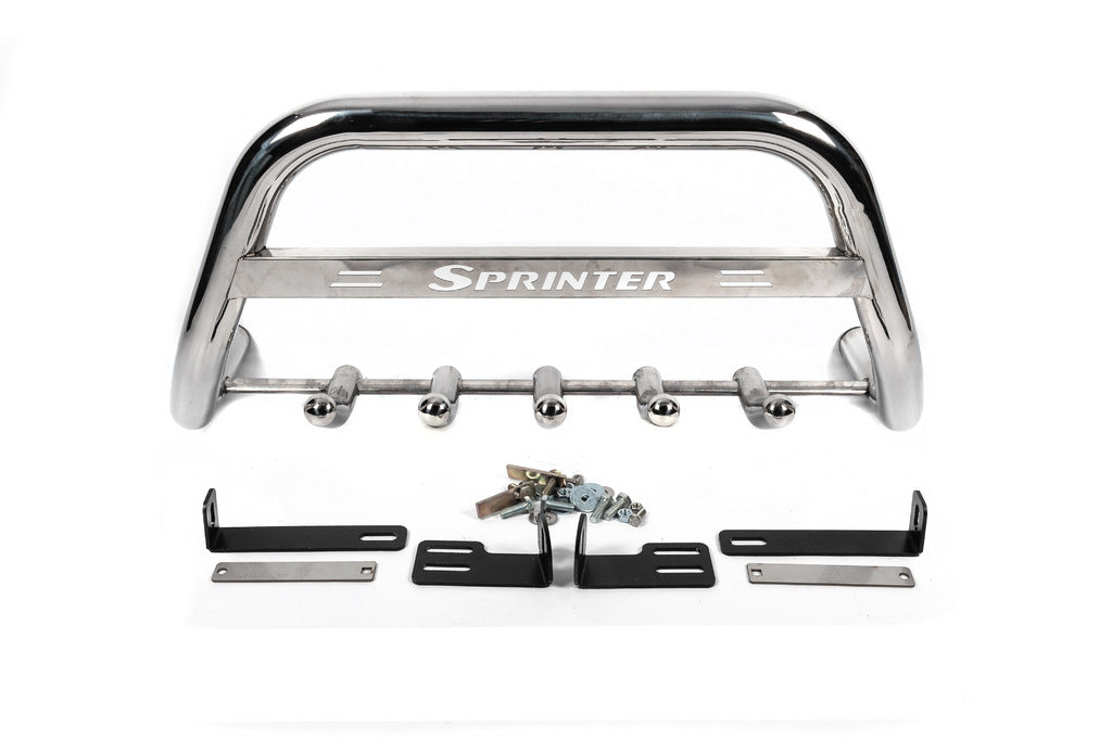 The WT003 bumper guard (stainless) for Mercedes Sprinter W906 2006-2018 - image 3