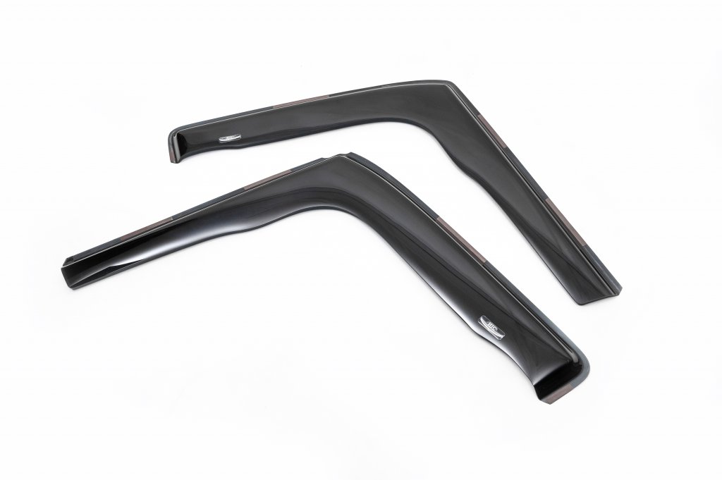 In-channel window deflectors (2 pcs, HIC) for Ford Connect 2006-2009 - image 1