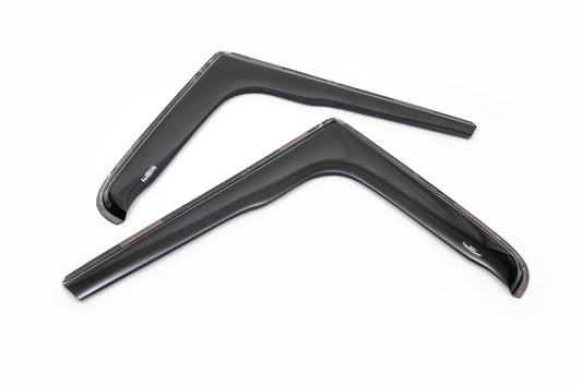 In-channel window deflectors (2 pcs, HIC) for Ford Transit 1991-2000 - image 2