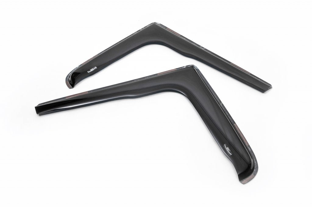 In-channel window deflectors (2 pcs, HIC) for Ford Transit 1991-2000 - image 1