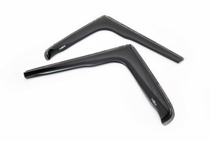 In-channel window deflectors (2 pcs, HIC) for Ford Transit 1991-2000 - image 1