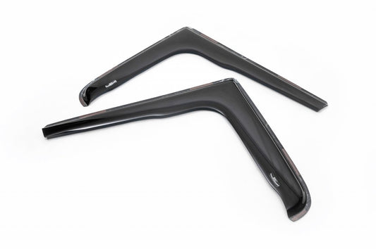 In-channel window deflectors (2 pcs, HIC) for Ford Transit 1991-2000 - image 1