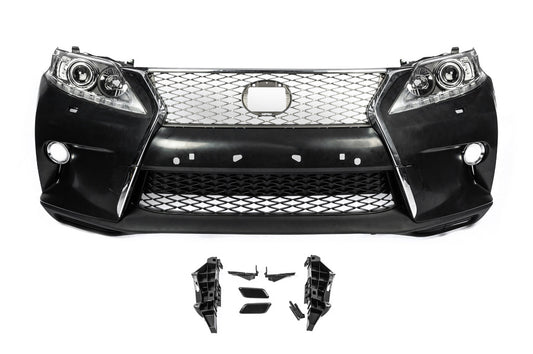 Front bumper F-Sport (restyling) for Lexus RX 2009-2015 - image 2