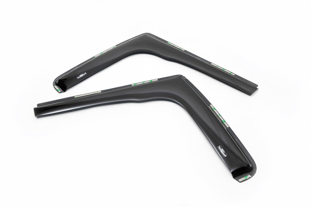In-channel window deflectors (2 pcs, HIC) for Ford Custom 2013-2022 - image 6