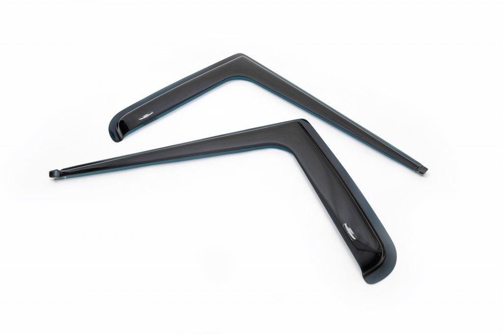 In-channel window deflectors (2 pcs, HIC) for Peugeot Boxer 1994-2006 - image 2