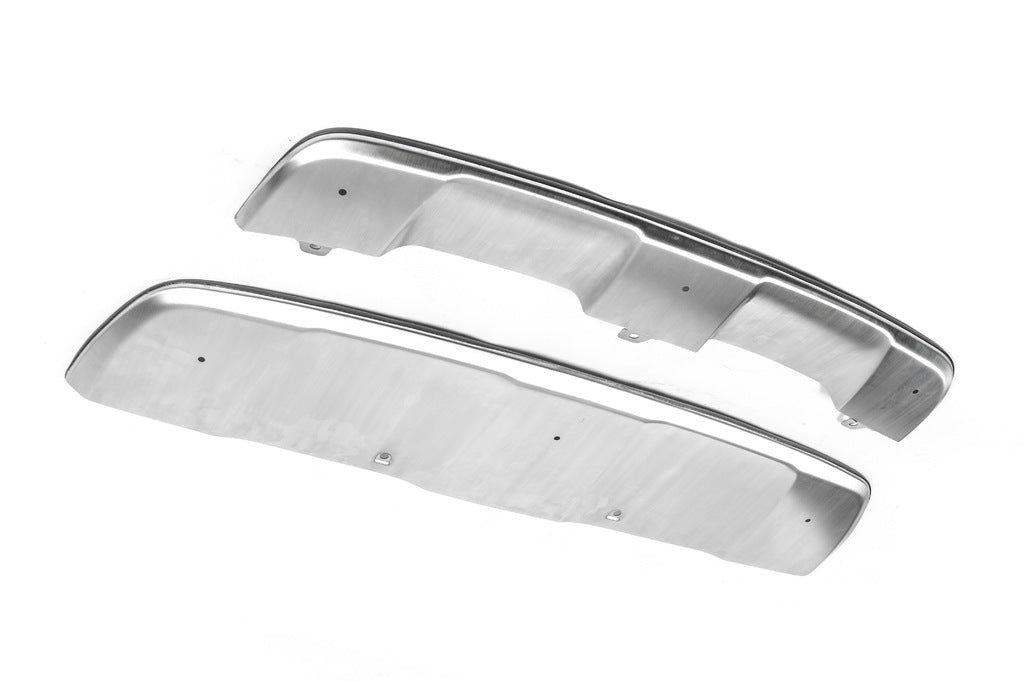 Front and rear bumper extensions (2 pcs) for BMW X6 E-71 2008-2014 - image 2