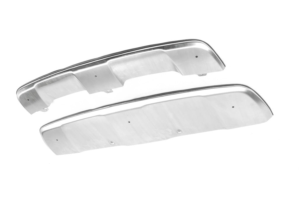 Front and rear bumper extensions (2 pcs) for BMW X6 E-71 2008-2014 - image 3