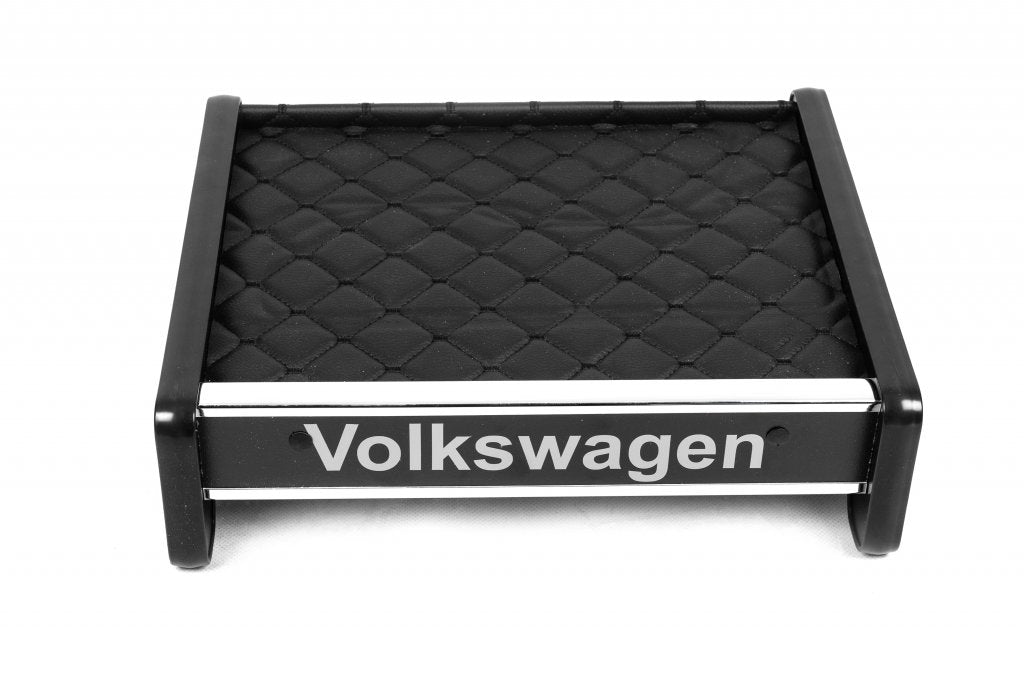 Dashboard Shelf (Black with Black Stitching) for Volkswagen T4 Caravelle/Multivan 1990-2003 - image 1