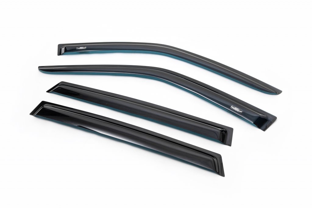 Window Deflectors (4 pcs, HIC) for Daewoo Nexia 1995-2016 - image 1