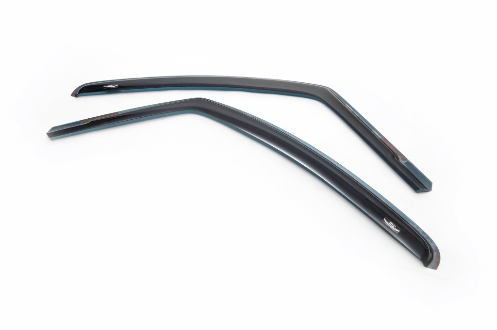 In-channel window deflectors (2 pcs, HIC) for Peugeot Partner Tepee 2008-2018 - image 4