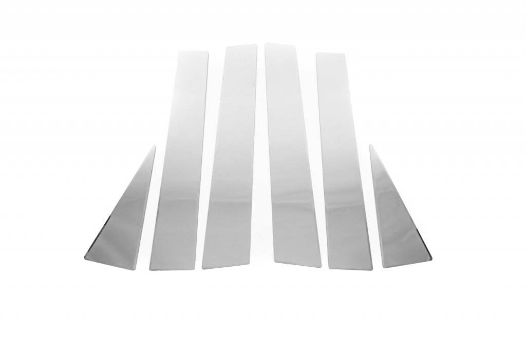 Scuff rack (stainless steel). for Chevrolet Captiva 2006-2019 - Reelken Auto