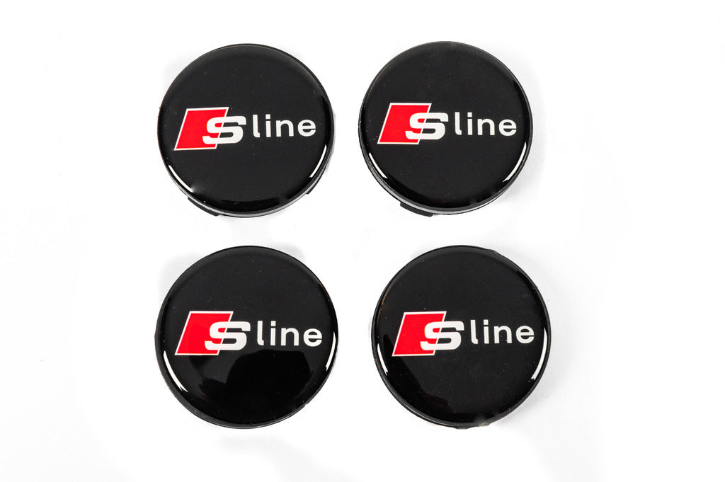 Wheel center caps 59/56mm ad5956s (4 pcs) for Audi - image 1