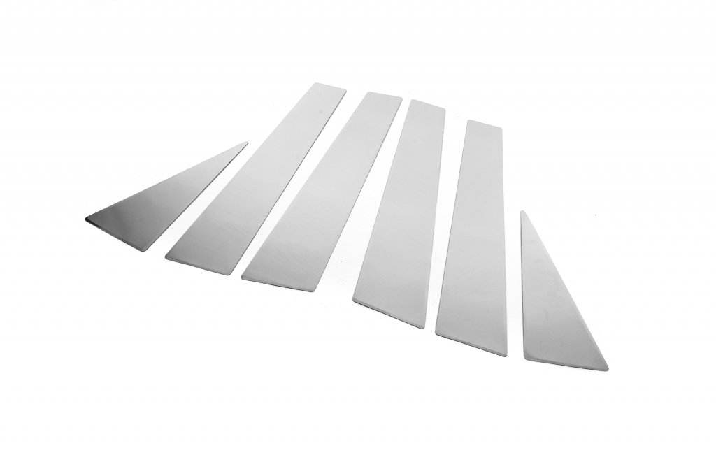 Scuff rack (stainless steel). for Chevrolet Captiva 2006-2019 - Reelken Auto