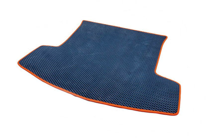 (5 seats) Trunk mat (EVA, blue) for Chevrolet Captiva 2006-2019 - Reelken Auto