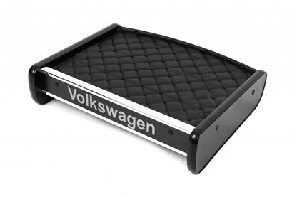 Dashboard Shelf (Black with Black Stitching) for Volkswagen T5 Transporter 2003-2010 - image 2