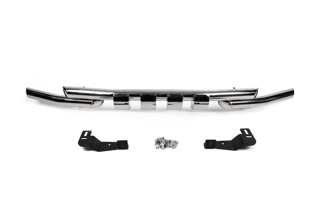 Front Lip Shark ST015 (Stainless Steel) for Mercedes Vito W639 2004-2014 - image 3