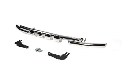 Front Lip Shark ST015 (Stainless Steel) for Mercedes Vito W639 2004-2014 - image 2