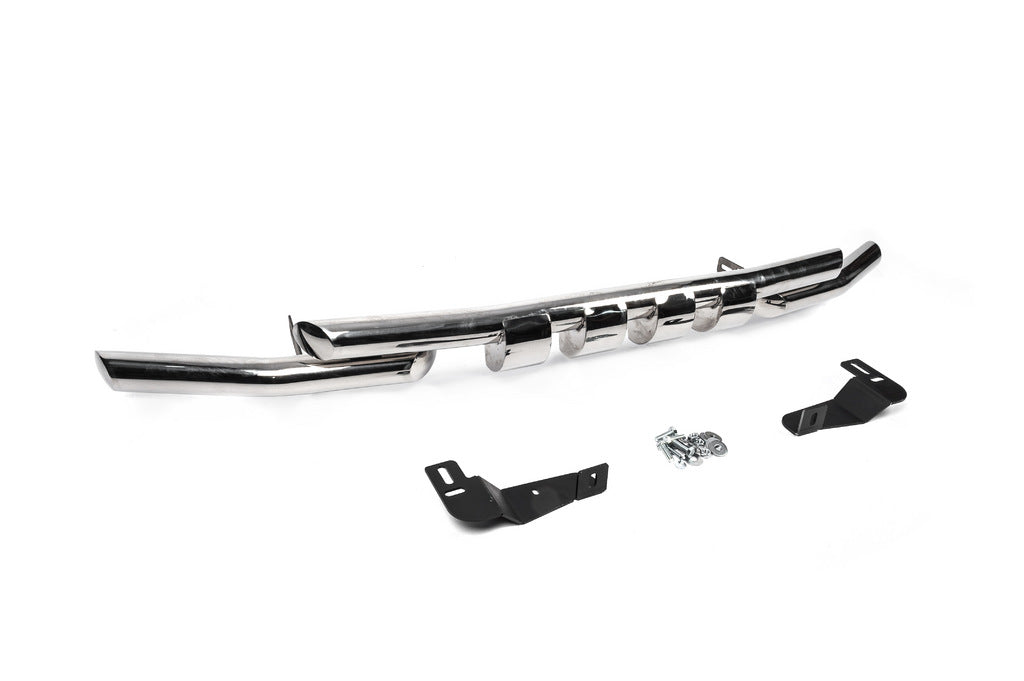 Front Lip Shark ST015 (Stainless Steel) for Mercedes Vito W639 2004-2014 - image 4