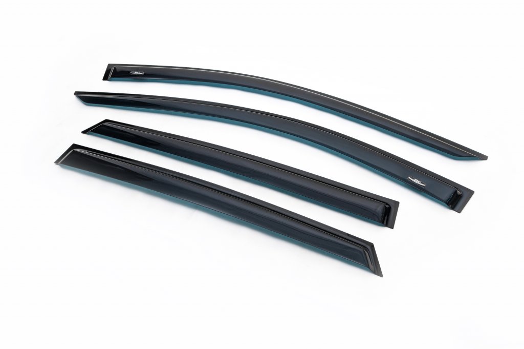 Window Deflectors (4 pcs, HIC) for Mercedes B-class W246 2011-2018 - image 3