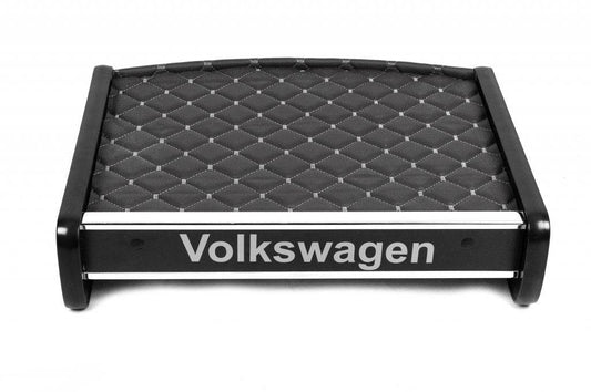 Shelf on the panel (Gray with gray thread) for Volkswagen T5 Transporter 2003-2010 - Reelken Auto