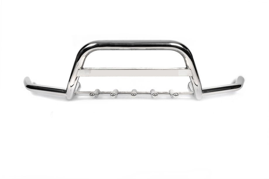 Front bar with side arms WT003 (stainless steel) for Renault Master 1998-2010 - image 1