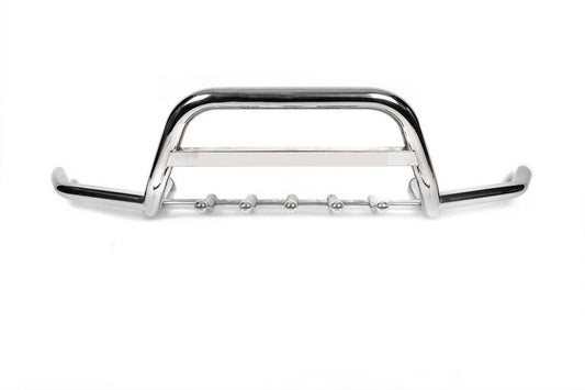 Front bar with side arms WT003 (stainless steel) for Nissan Interstar 2002-2010 - image 1