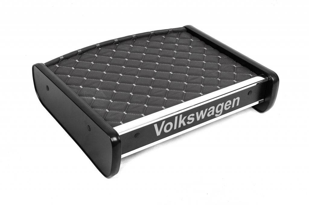 Shelf on the panel (Gray with gray thread) for Volkswagen T5 Transporter 2003-2010 - Reelken Auto