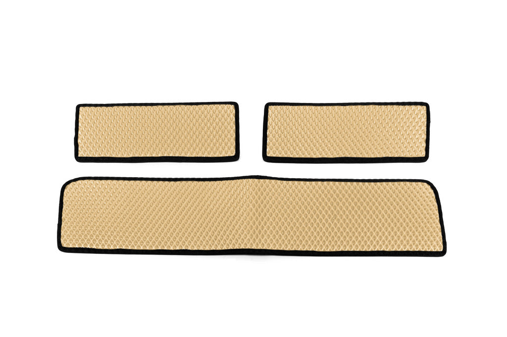 EVA Door Sill Mats (3 pcs, Beige) for Ford Transit 2014- - image 1