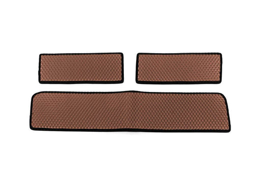 Carpets for thresholds (3 pcs., EVA, brick) for Ford Transit 2014↗ - Reelken Auto