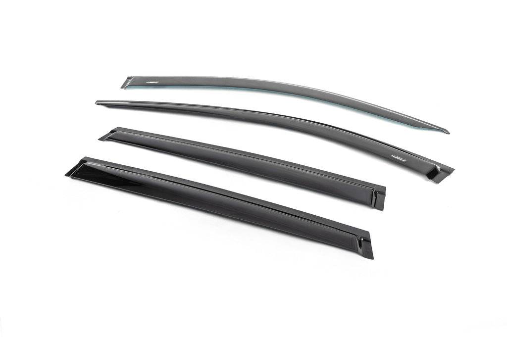 Deflectors (4-piece, HIC) for Nissan X-trail T32 / Rogue 2014-2021 - Reelken Auto