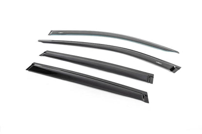 Deflectors (4-piece, HIC) for Nissan X-trail T32 / Rogue 2014-2021 - Reelken Auto