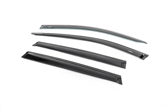 Deflectors (4-piece, HIC) for Nissan X-trail T32 / Rogue 2014-2021 - Reelken Auto
