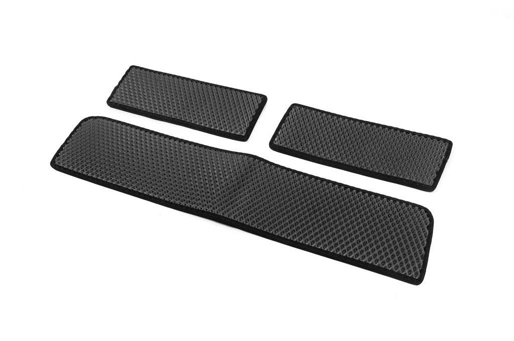 Door sill mats (2 pcs, EVA, black) for Ford Transit 2014↗ - Reelken Auto