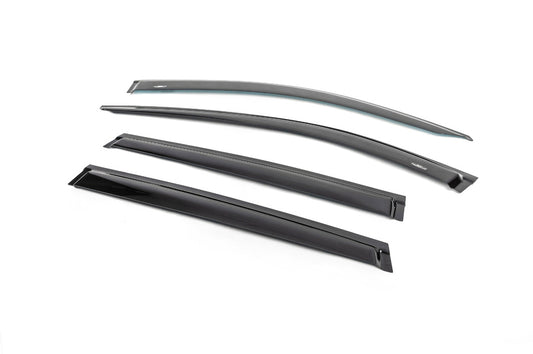 Window Deflectors (4 pcs, HIC) for Nissan X-trail T32/Rogue 2014-2021 - image 2