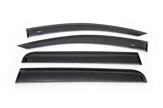 Window Deflectors (4 pcs, HIC) for Fiat Fullback 2016- - image 1