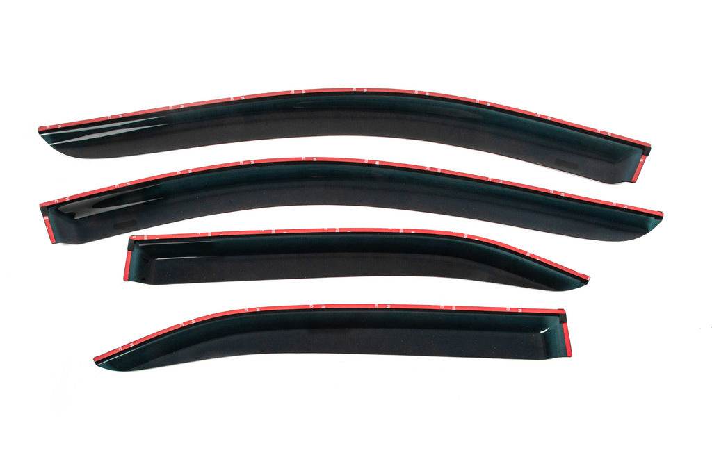 Windshields with chrome molding USA (4 pcs, HIC) for Toyota Camry 2006-2011 - Reelken Auto