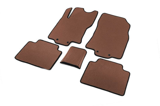 EVA mats (Brown) for Nissan X-trail T32 / Rogue 2014-2021 - Reelken Auto